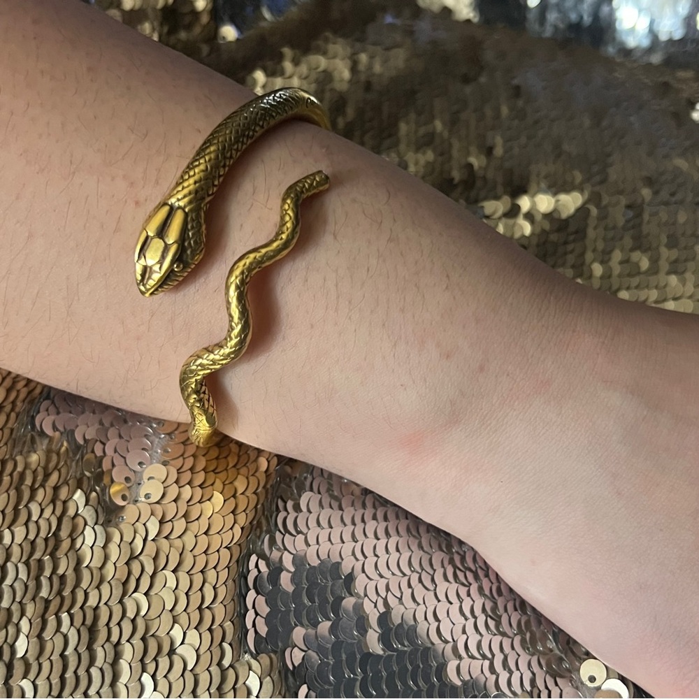 Vintage 1992 MMA 24k Gold Plated  snake
